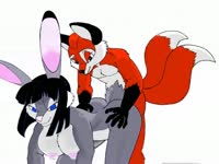 Furry beastiality animal girl gets fucked from behind